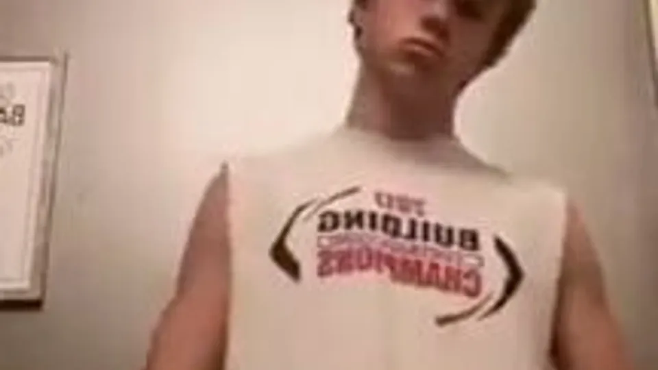 Twink Strips and Shows Big Cock