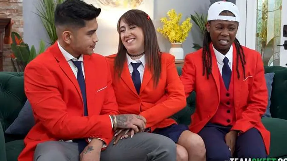 Khloe Mendosa Hazel Grace - I Invited a Guy to Fuck My Lesbian Girlfriend (Tomboyz)