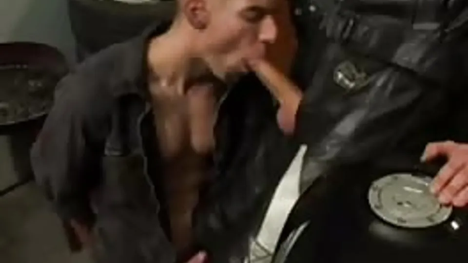 Kinky play in the garage