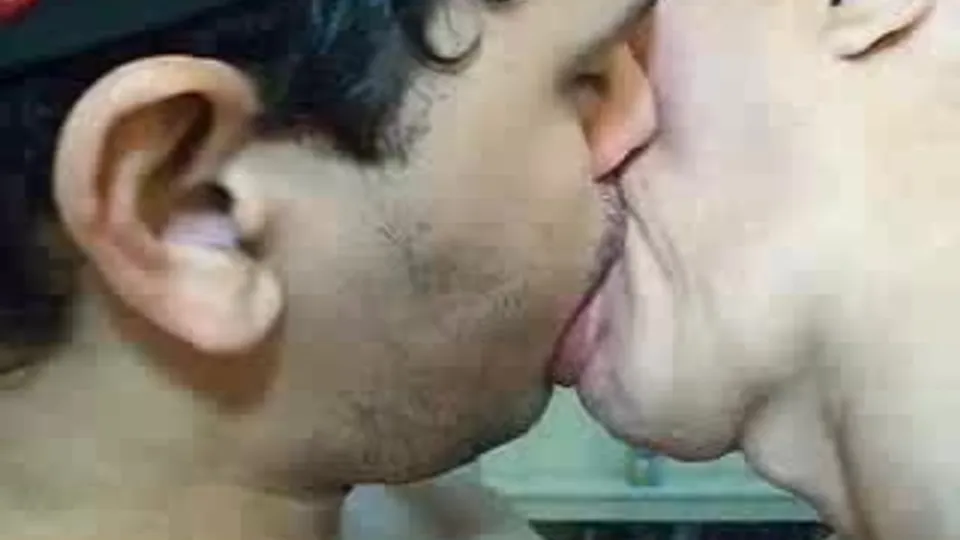 Kiss and sucking tongue compilation - ThisVid.com