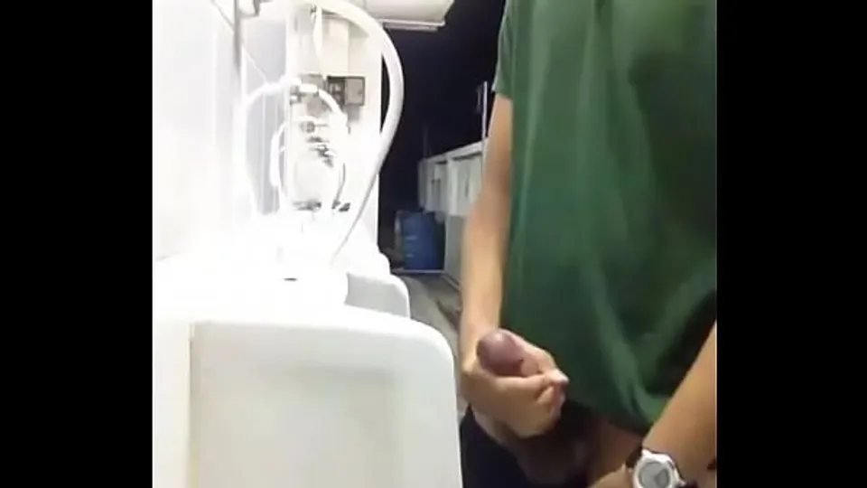 knocking one in the public restroom