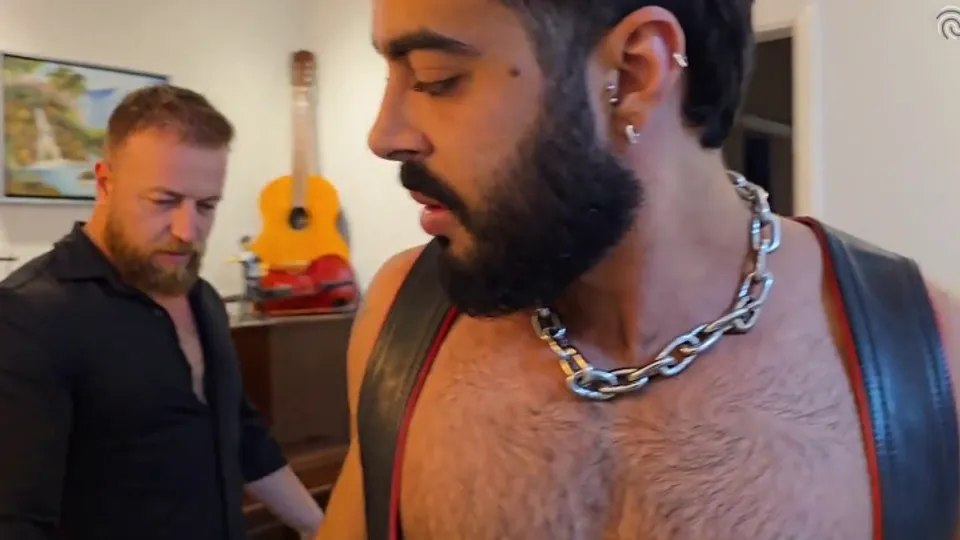kostya fucking leather bottom  — PornOne ex vPorn
