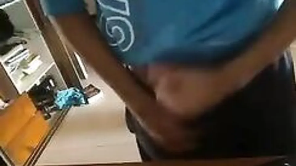 Twink Masturbates in House