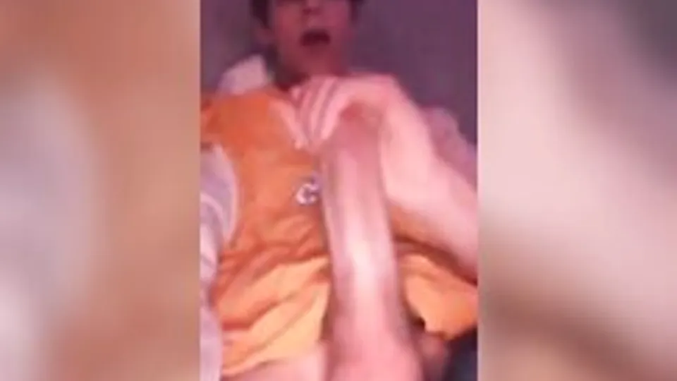 Twink Masturbates at Home
