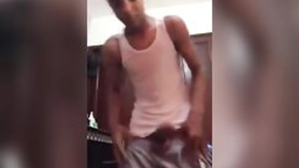 Twink Masturbates in House