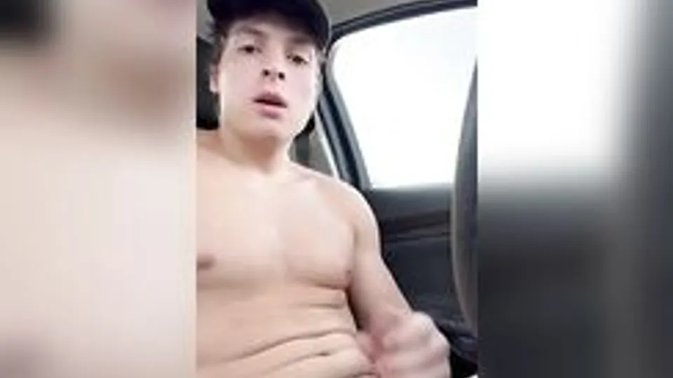 Twink Masturbation in House
