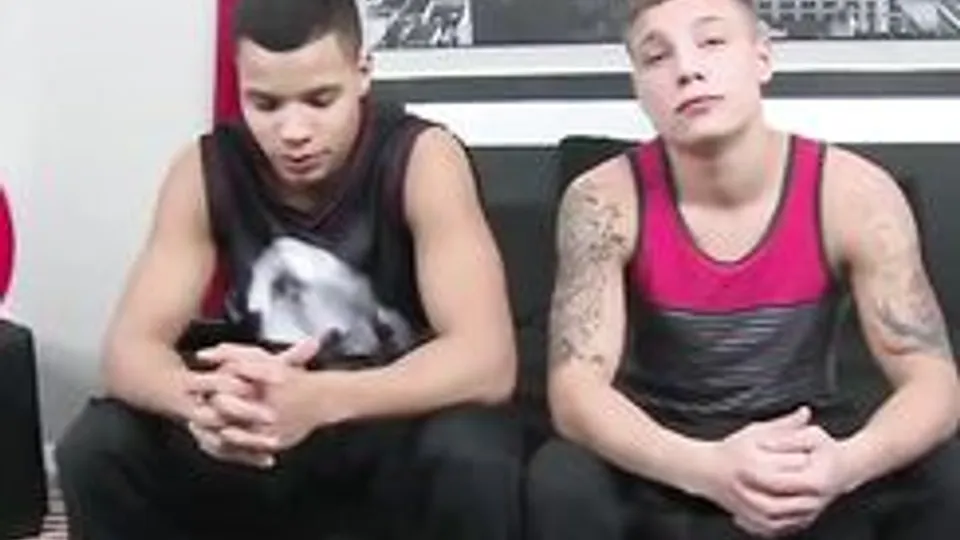 KTB - Bareback Interracial Twinks Straight Boy First Time BBC