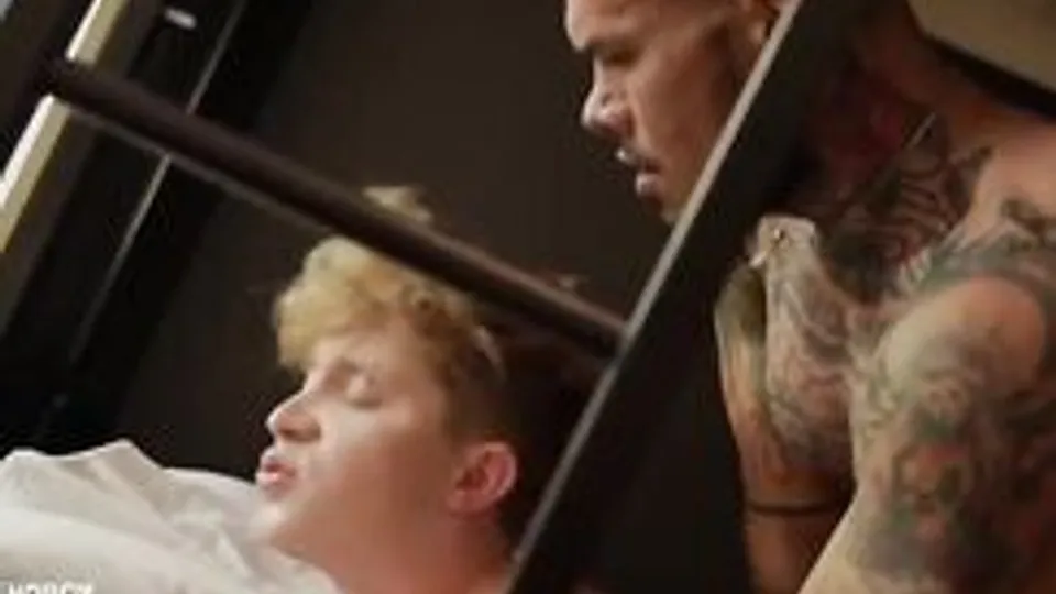 KTB - Bareback Slut twink 2 Big Cocks Gay Porn