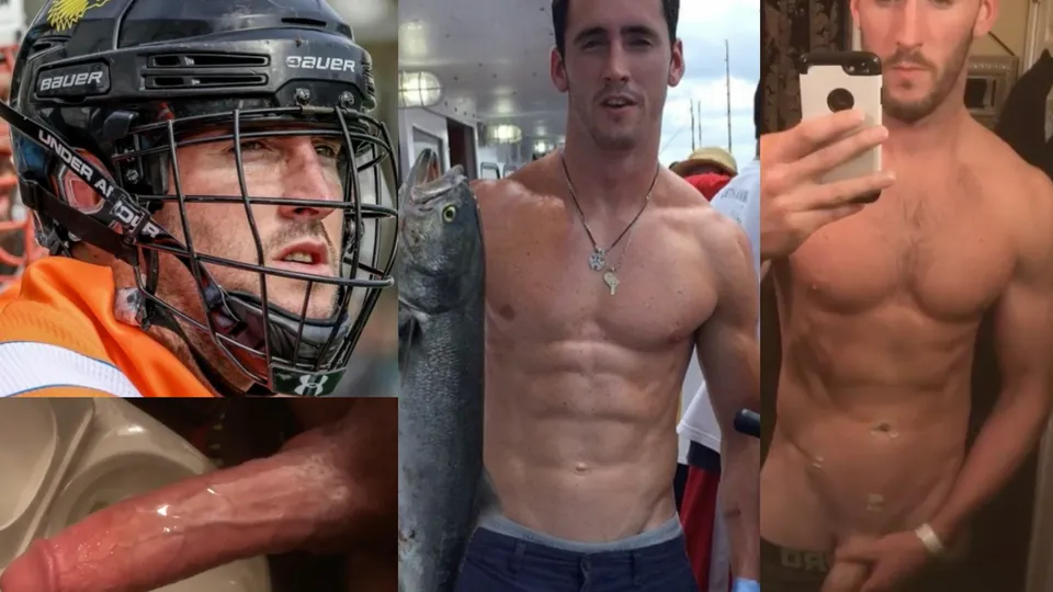 Lacrosse jock jerking his cock & cumming - ThisVid.com