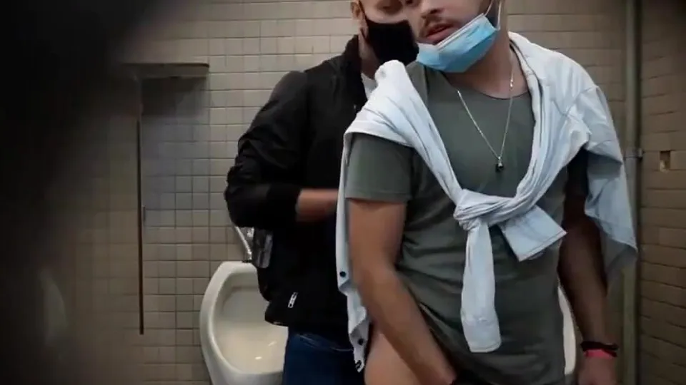 Lads Almost caught fucking in bathroom - ThisVid.com