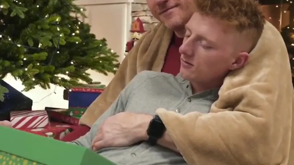 Ginger Twink Barebacks with Stepfather