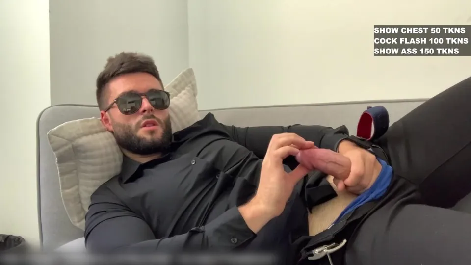 Latin Guy Teases His Cock And Jerks It Off - ThisVid.com