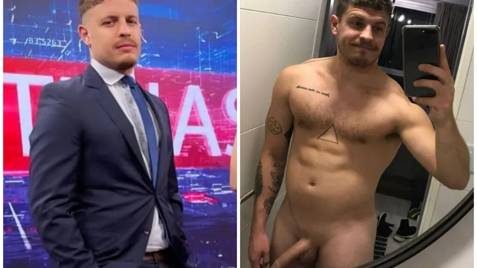 Latin journalist with big uncut dick baited - ThisVid.com