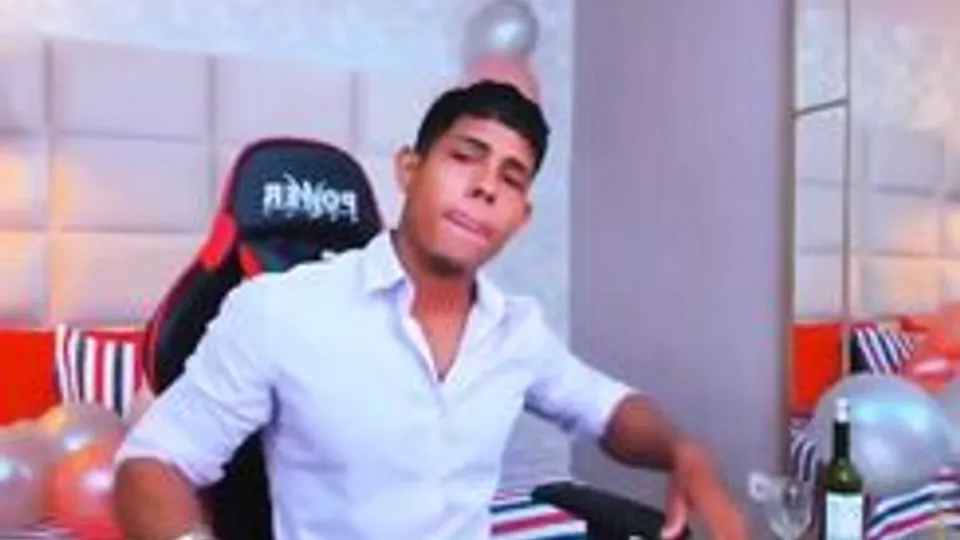 Latino Twink Webcam Masturbation