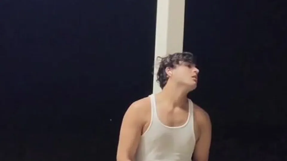 Latino Jerks Off Outdoors boys porn