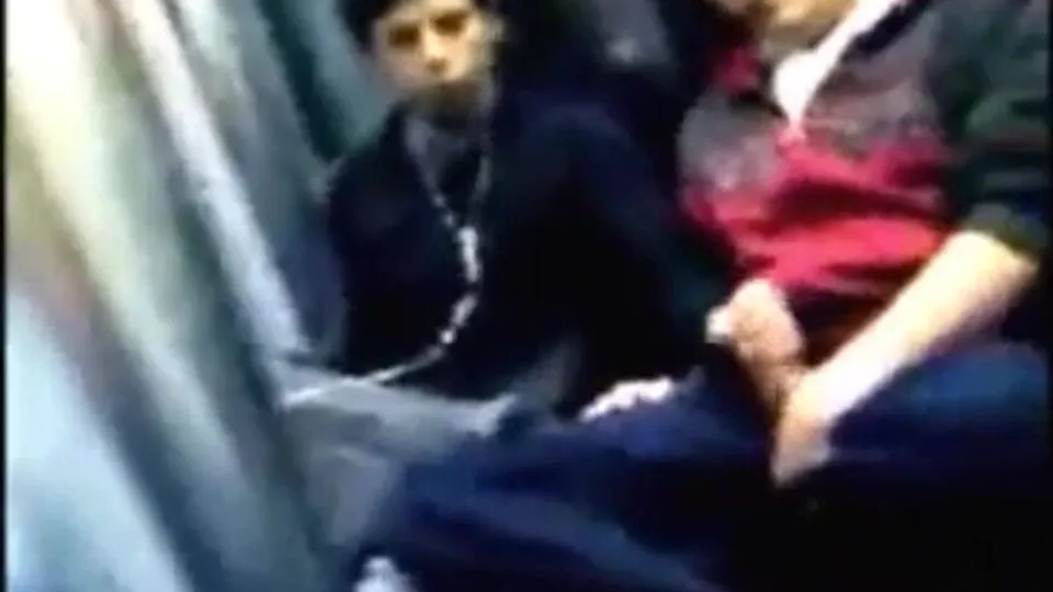 Latinos Jerking Off in the Metro