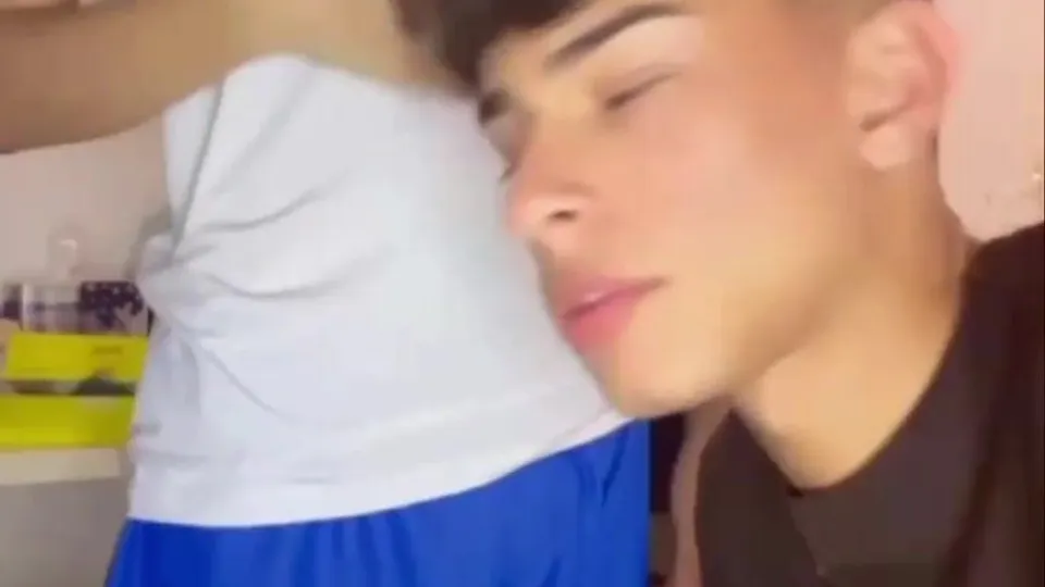 latinos flip fuck on bed