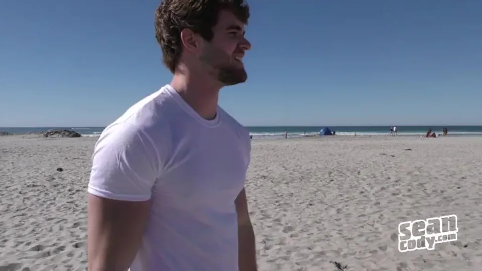 Beach Football Jock Lawrence's Shirtless Show