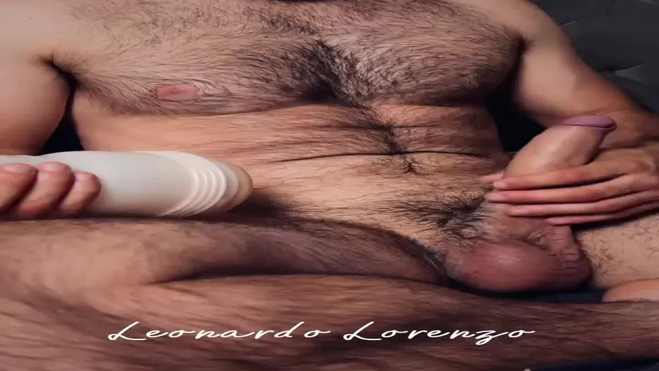 LEONARDO Hairy Muscular Bearded Hottie Loves Wanking Off Solo, Jerking Off Dick Cumming Toy Pussies Banging Hot Super Lustful Dudes Fuckable Asses (7) mp4.mp4