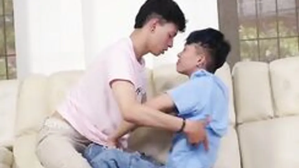Let's Cum Twice With A Creampied Boy