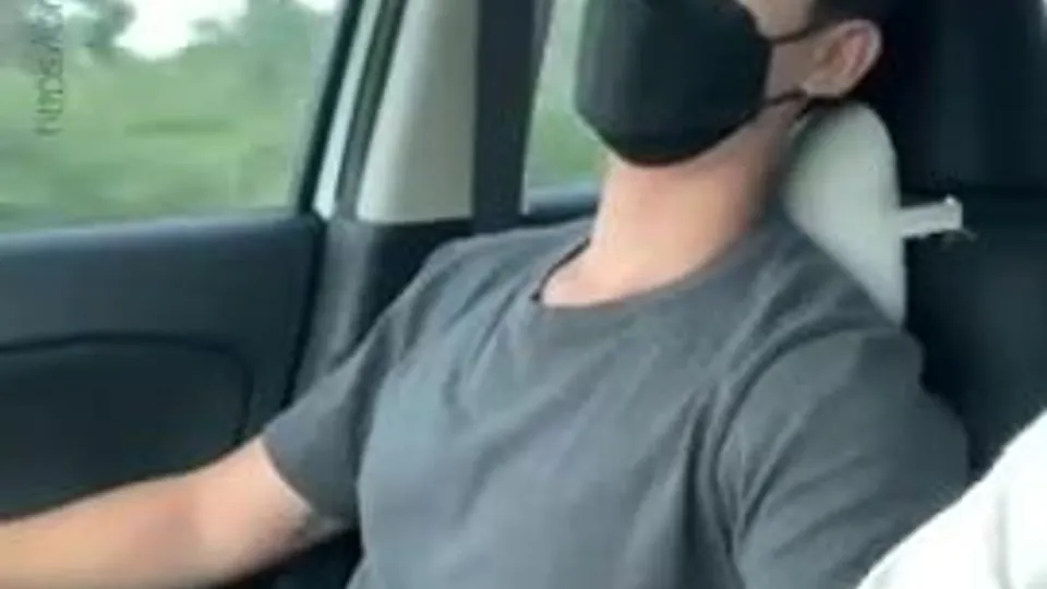 Asian Amateur's Public Handjob