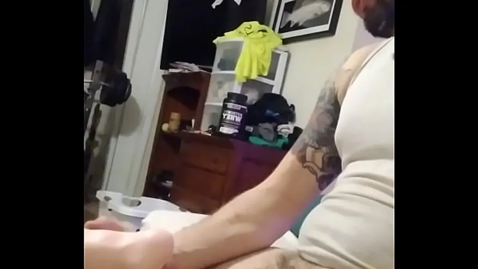 Long dick stroking pocket pussy