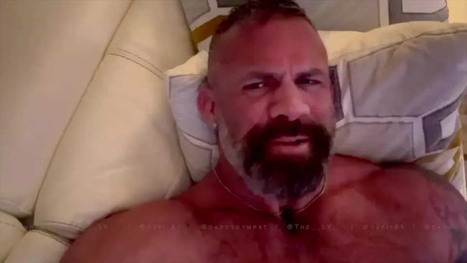 LuisVieira (Luis Vieira) Brazilian Bearded Versatile Manly Dude Gay Porn, Breeding And Rimming Bottoms, Moaning Hard (6).mp4