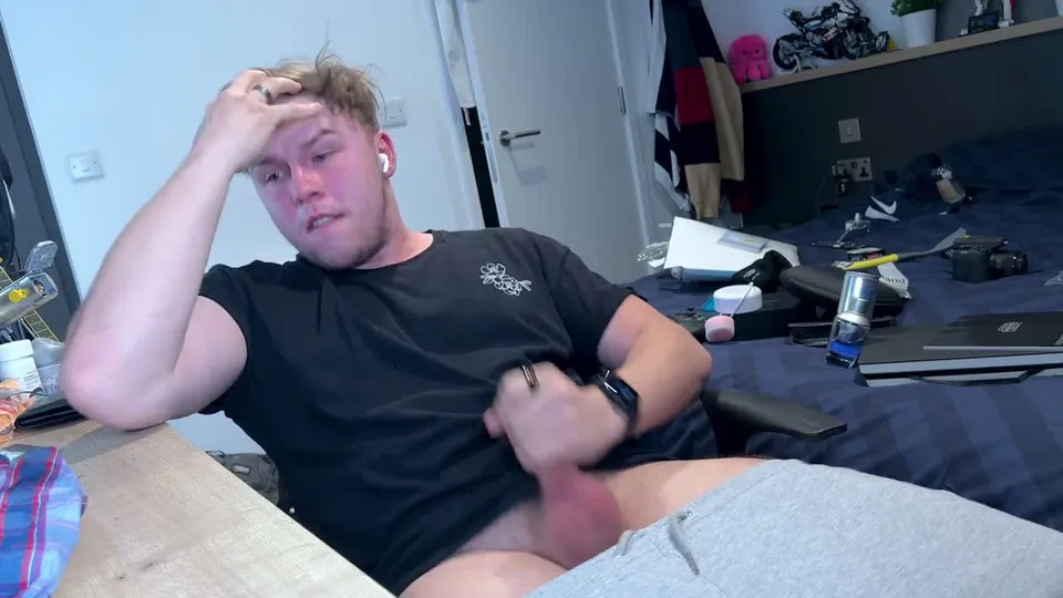 Luke Catton's Intimate Masturbation Session