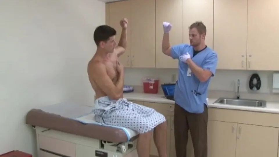 Male urogenital exam on hot guy - ThisVid.com