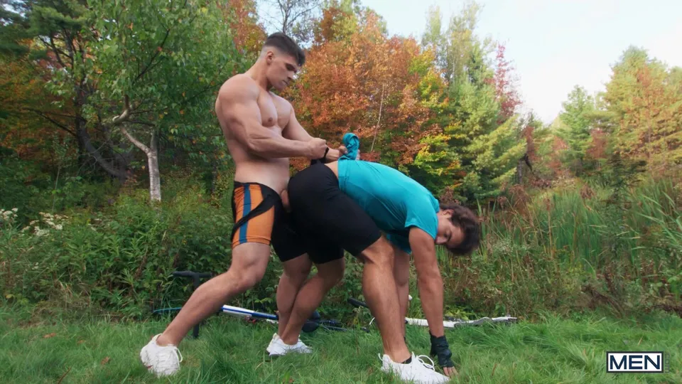 Malik Delgaty pounding Mike Monroe