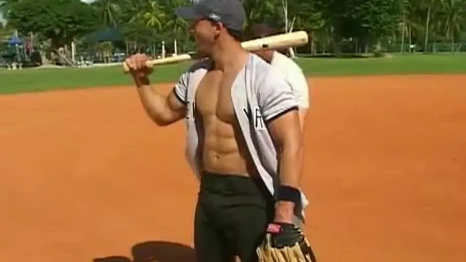 Marcel - Needed to be still for the picture so we had someone assist him on pulling his pants down.mp4