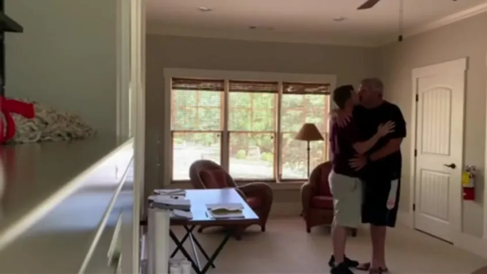 Married neighbour spurts by