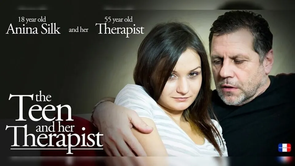 Mature.nl - Anina SilkPhilippe Soine - 55 year old therapist is fucking 18 year old Anina Silk in his office because she craves it so! 