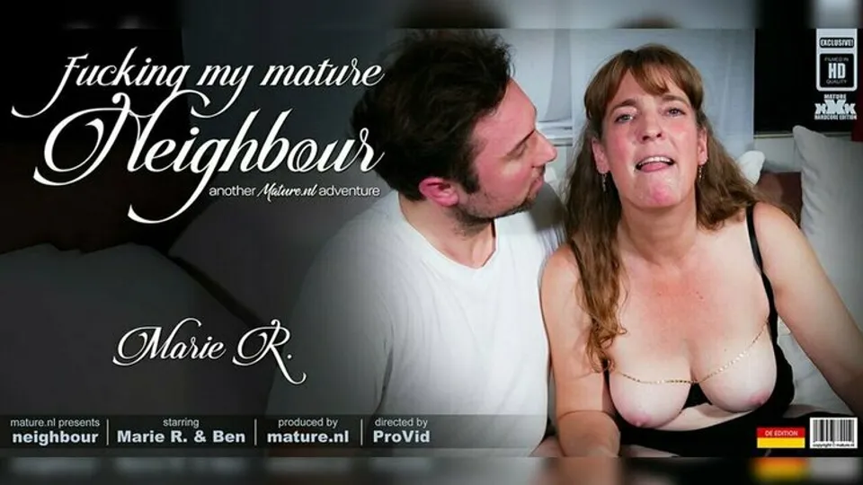 Mature.nl - BenMarie R. (EU) - German mature amateur Marie R. loves to show her pierced pussy to her horny younger neighbour 