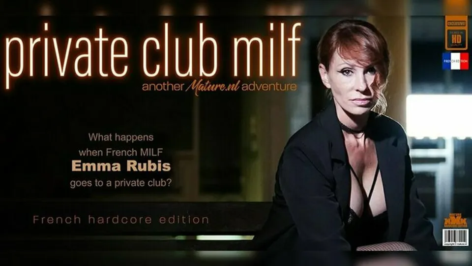Mature.nl - Cris AngeloEmma Rubis (EU) - Emma Rubis is a hot French MILF that has hardcore sex with a younger man in a private club 