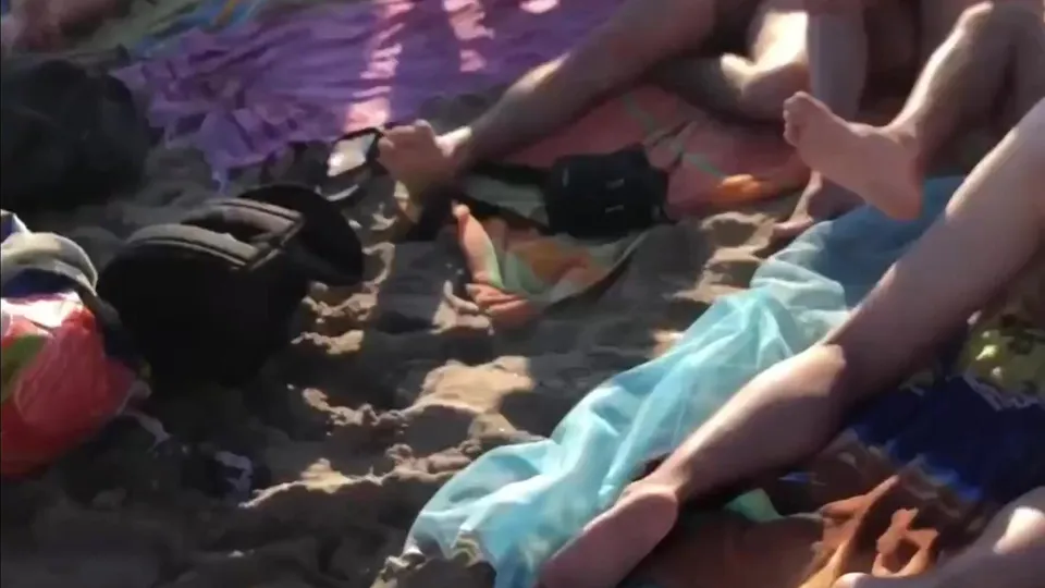 Maxence Angel Public Beach Fuck - ThisVid.com