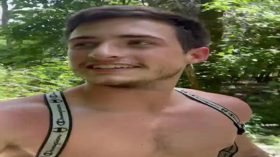 Muscular Jock Strokes Massive Cock