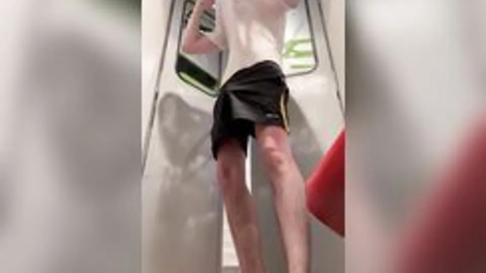 Twink Masturbates in House