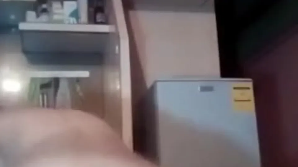 Anal Play with a Thick Vegetable