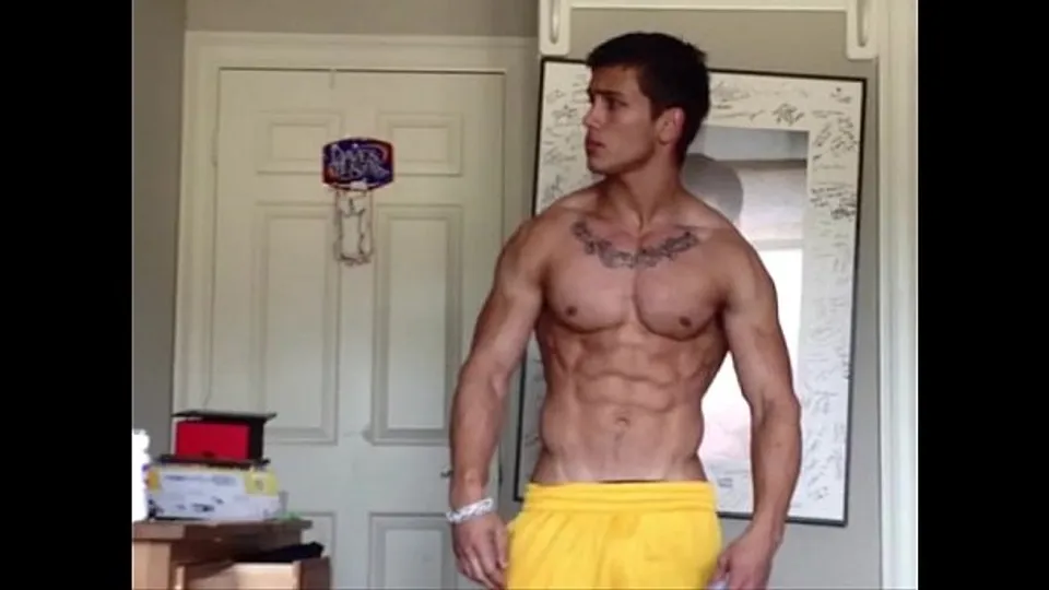 Michael Hoffman New Naked Flexing
