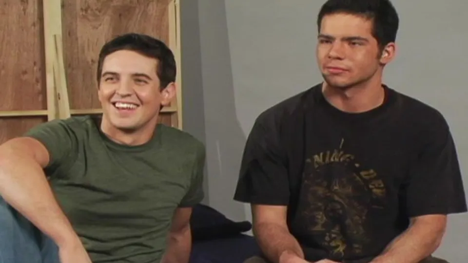 Michael Lucas Trains Jimmy Trips & Corey