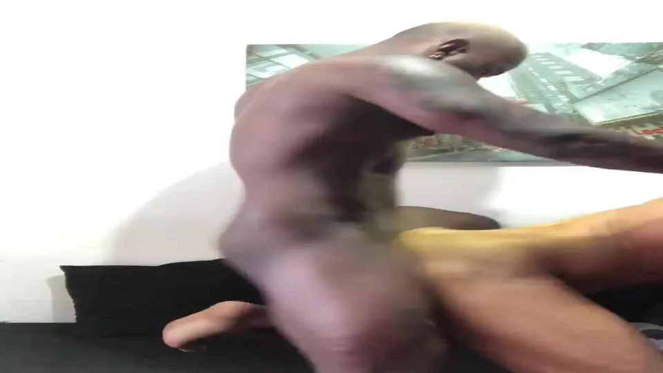 Dominant Black Daddy Destroys Bottoms