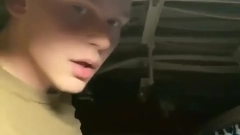 Military Boy Jerks Off