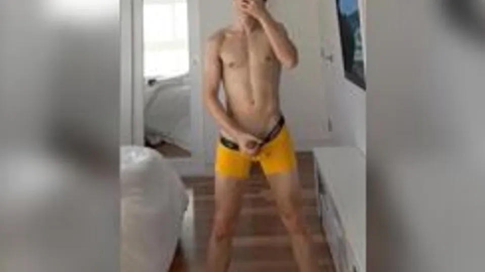 Mirror Shooting In The Yellow Undie