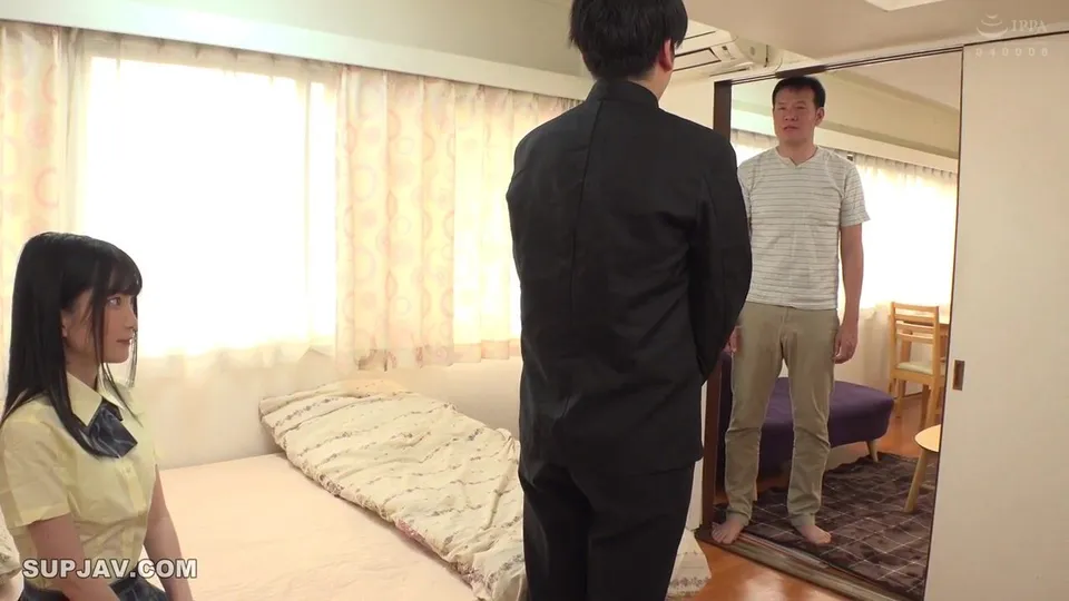 Protective Father's Embrace Before Daughter's Relationship