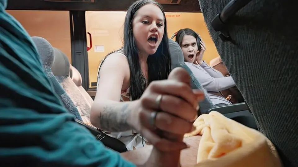 MOFOS - Kai JaxonMadalina Moon - Wild Bus Ride 