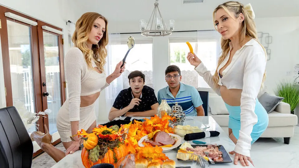 Mom Swapped - Ricky SpanishAiden AshleyMax FillsBarbie Feels - Stuffing Our Stepmoms For Thanksgiving - S2:E9 