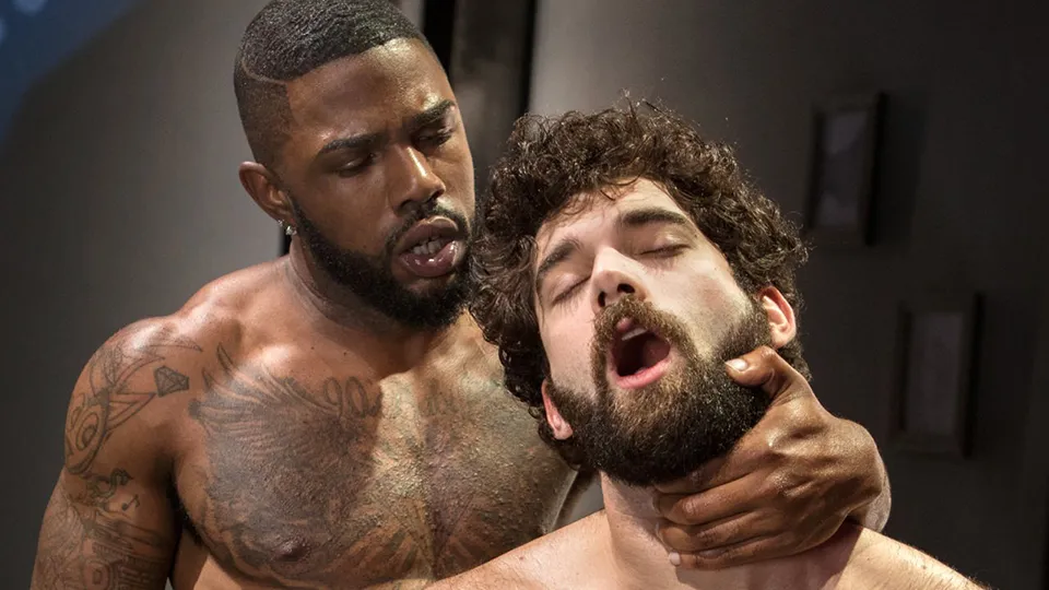 Monster cock Entering White Gay Booty City