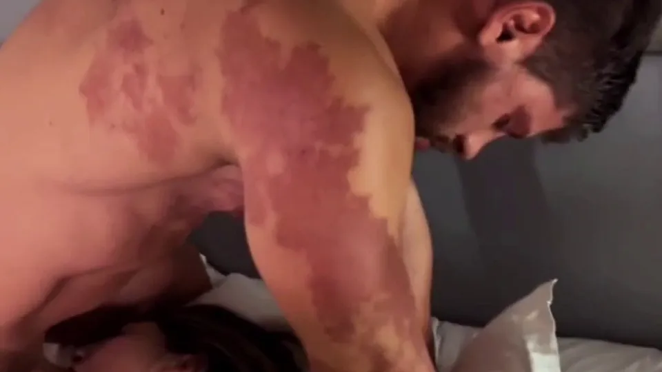 MoonCouple's Hot Mustache Rimming Session