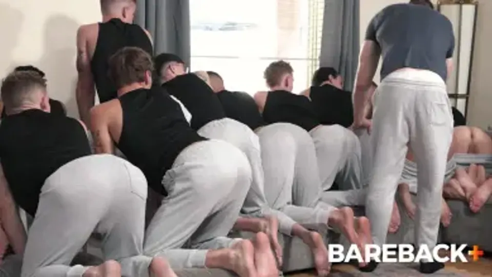 Multiple Hot Men Gather For Suck Fuck And Breed Orgy on PornDoe.com